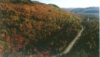 Le paysage de l'automne québécois